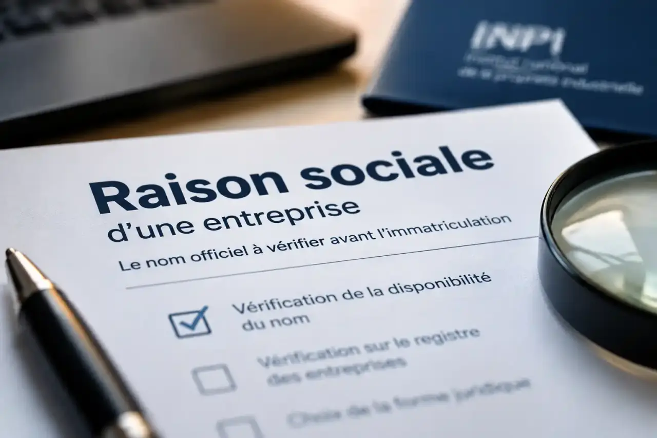 Raison sociale d’une entreprise : le nom officiel à vérifier avant l’immatriculation