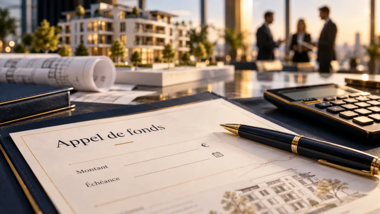 Appels de fonds : le montant et l’échéance dépendent du projet immobilier